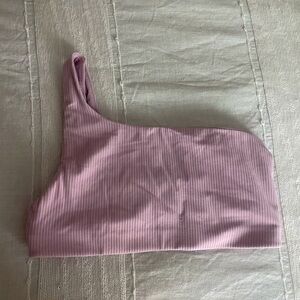 Lululemon Asymmetrical Bra Pink